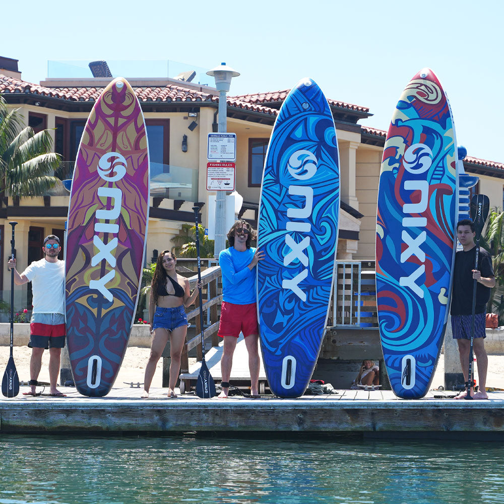 NIXY Monterey G5 Expedition Paddle Board – 11'6" Inflatable Touring SUP for Heavy Gear & Long Adventures
