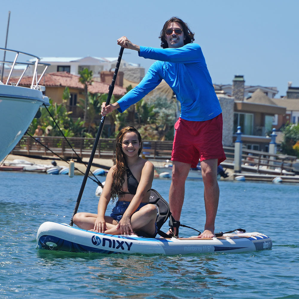 NIXY Monterey G5 Expedition Paddle Board – 11'6" Inflatable Touring SUP for Heavy Gear & Long Adventures