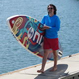 NIXY Monterey G5 Expedition Paddle Board – 11'6" Inflatable Touring SUP for Heavy Gear & Long Adventures