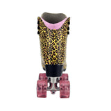 Moxi Jungle Quad Roller Skate Medium - Leopard/Pink