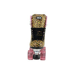 Moxi Jungle Quad Roller Skate Medium - Leopard/Pink