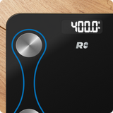 COUNTO Smart Body Scale – Digital Bluetooth Scale with Body Composition Analyzer, App Sync, Athlete & Baby Mode