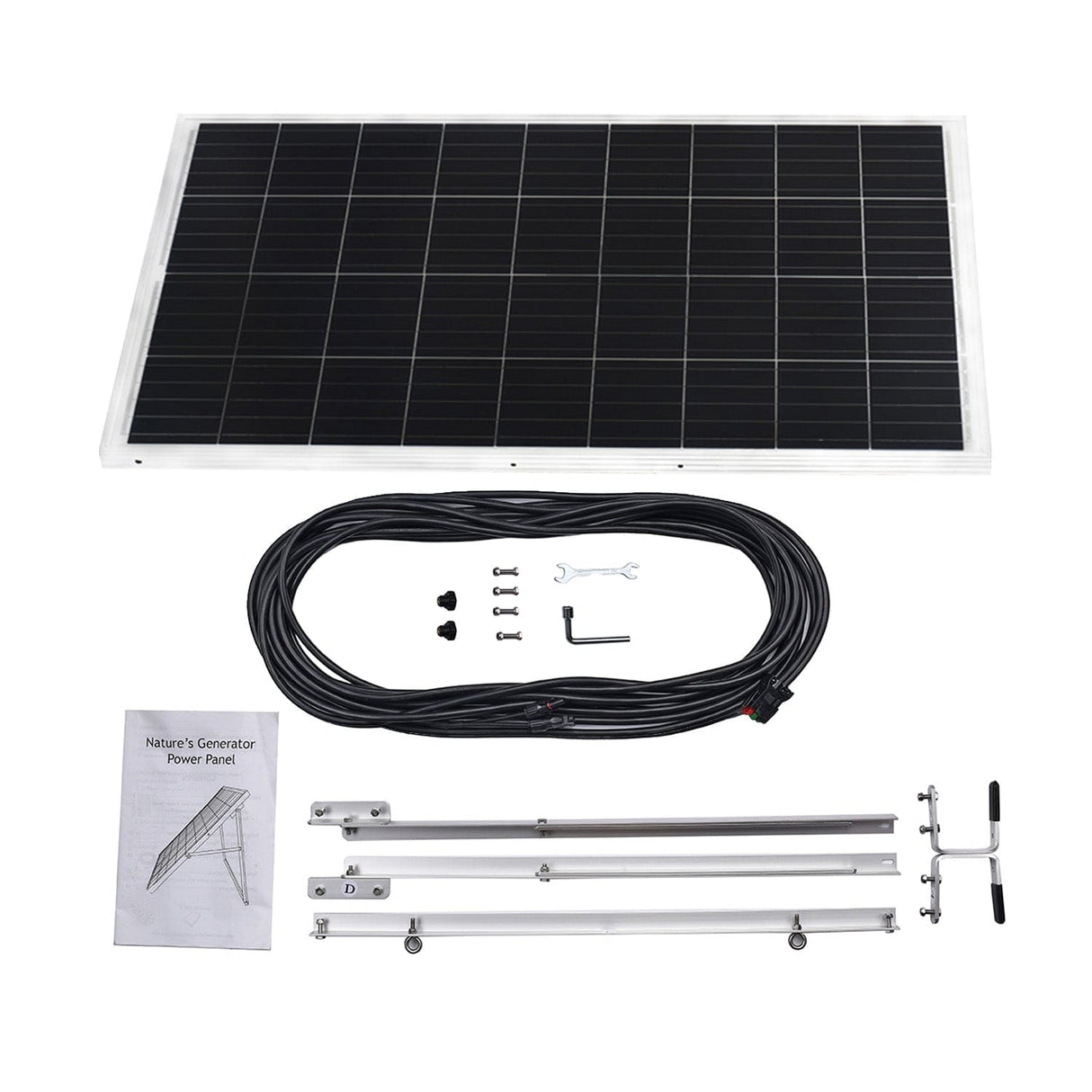 Nature's Generator Power Panel with 50 Foot Cable