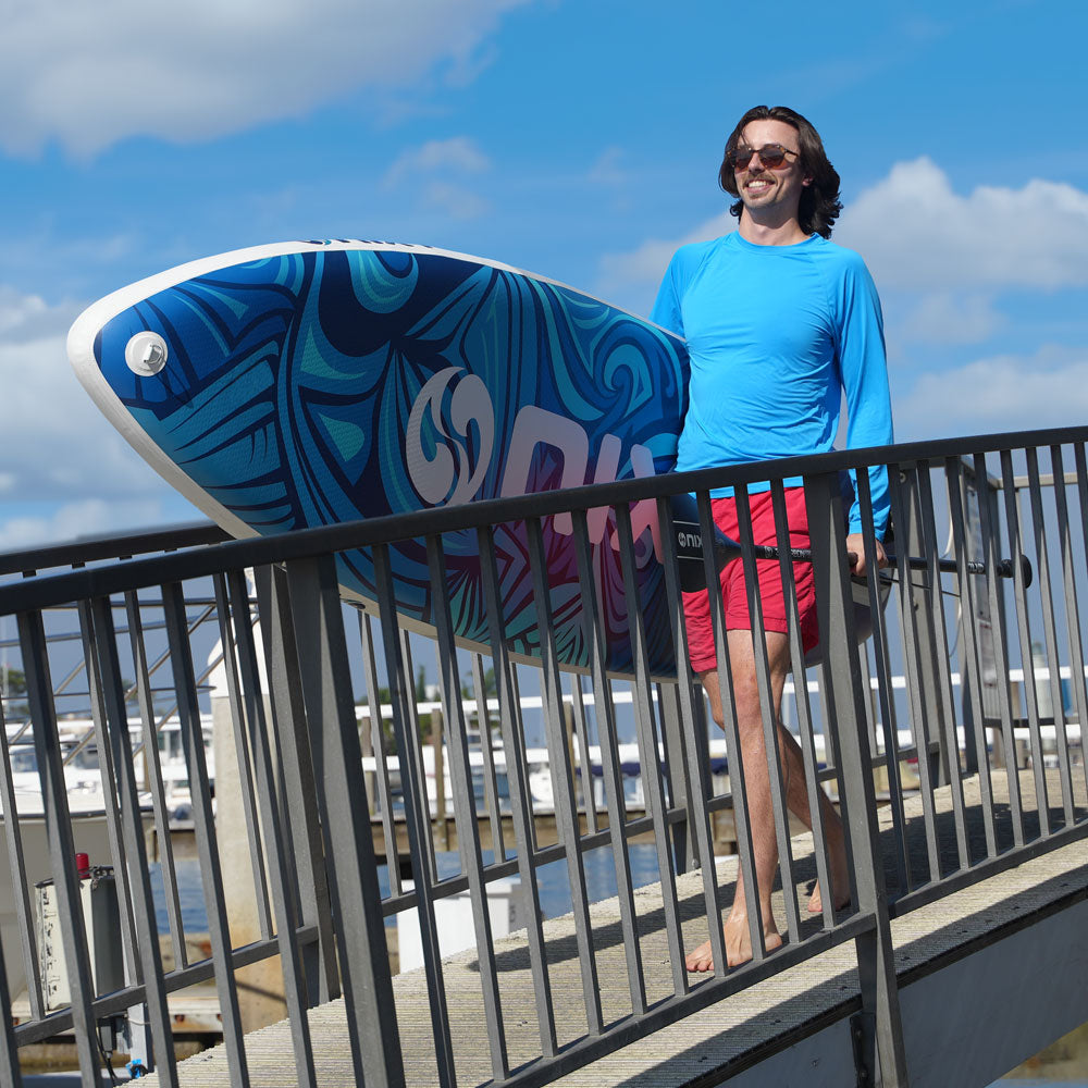 NIXY Newport G5 10'6" Inflatable Stand Up Paddle Board – All-Around SUP with Accessories for Beginners & Pros