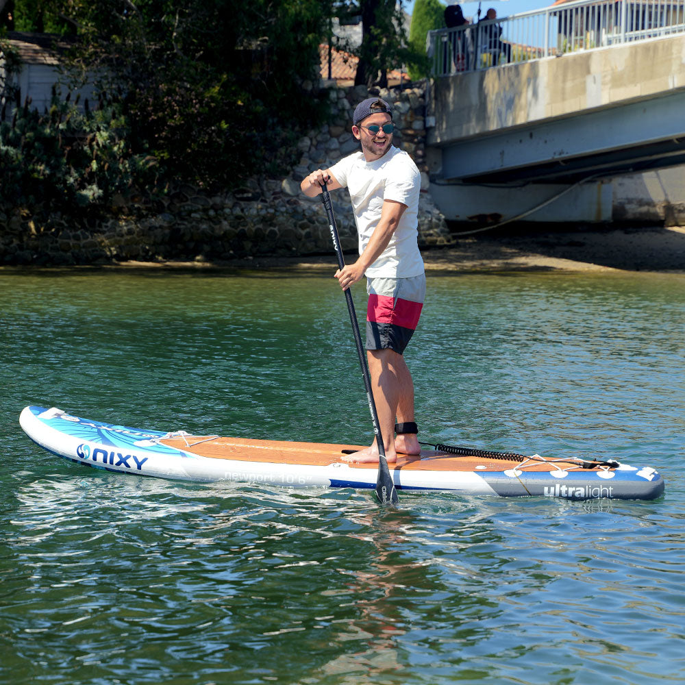 NIXY Newport G5 10'6" Inflatable Stand Up Paddle Board – All-Around SUP with Accessories for Beginners & Pros