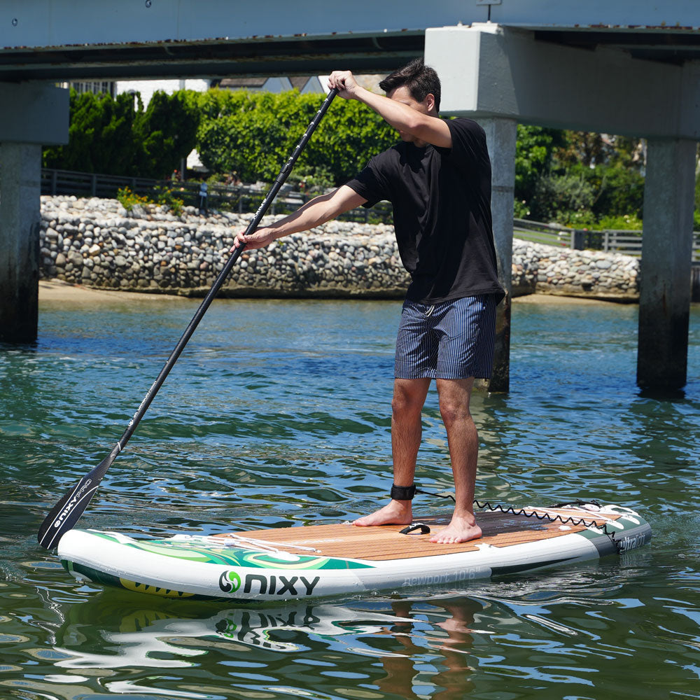 NIXY Newport G5 10'6" Inflatable Stand Up Paddle Board – All-Around SUP with Accessories for Beginners & Pros