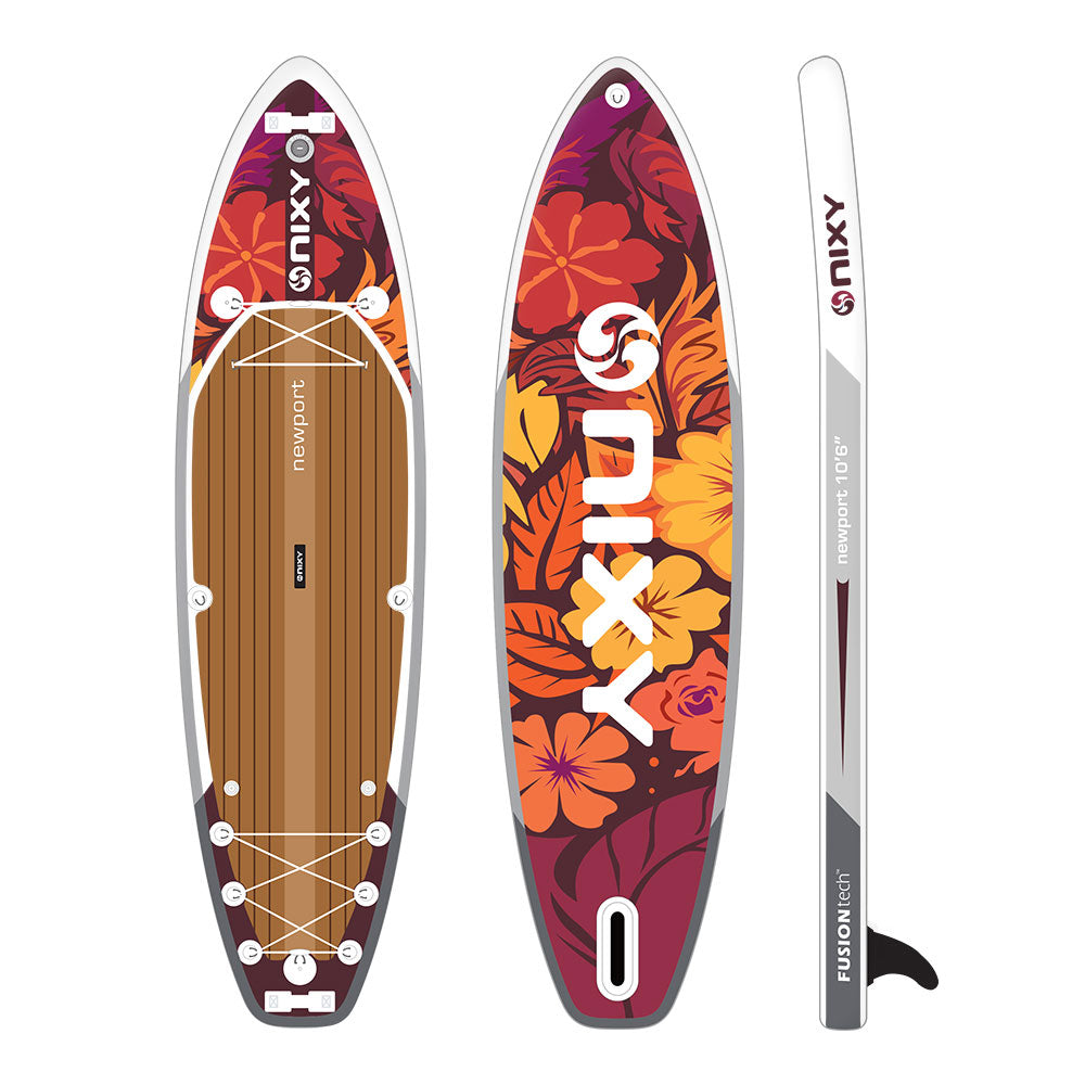 NIXY Newport G5 10'6" Inflatable Stand Up Paddle Board – All-Around SUP with Accessories for Beginners & Pros