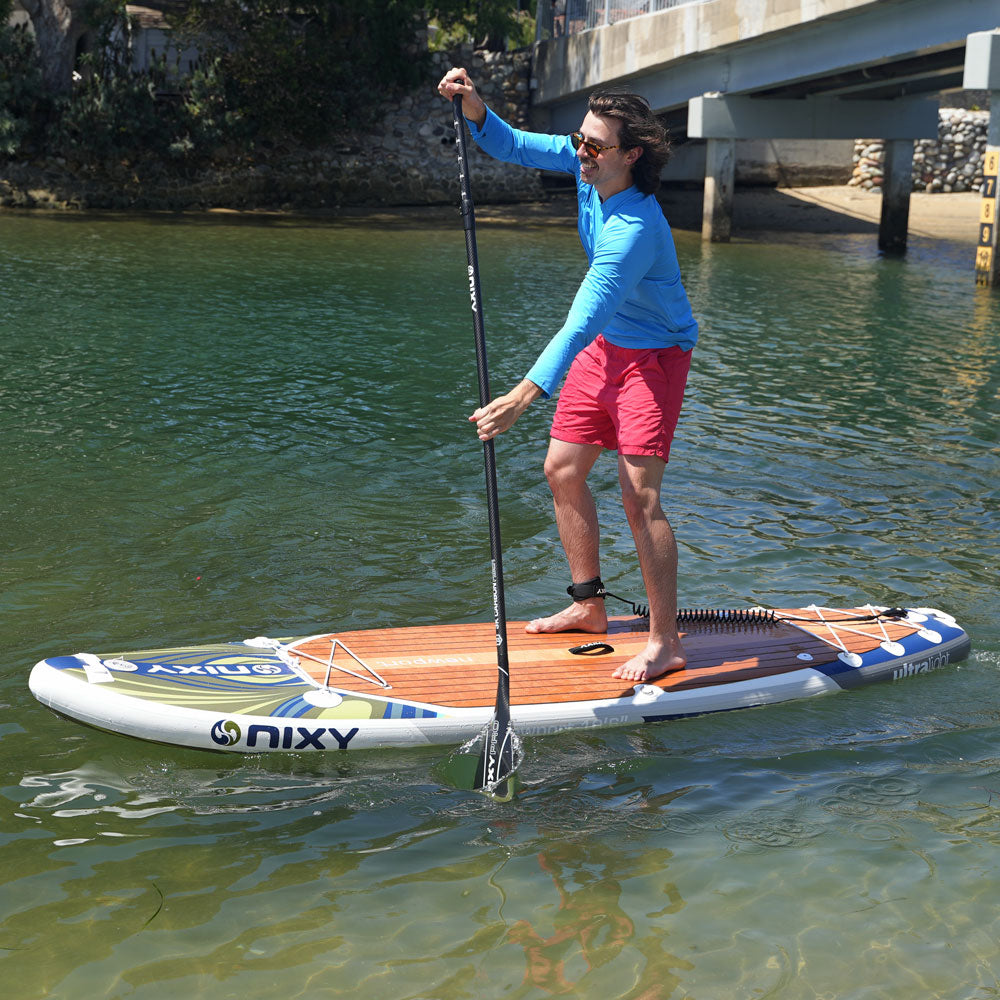 NIXY Newport G5 10'6" Inflatable Stand Up Paddle Board – All-Around SUP with Accessories for Beginners & Pros