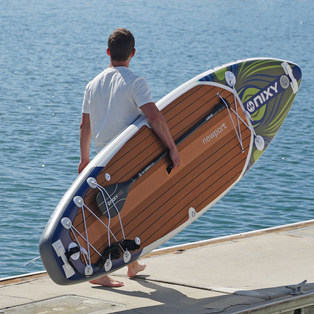NIXY Newport G5 10'6" Inflatable Stand Up Paddle Board – All-Around SUP with Accessories for Beginners & Pros