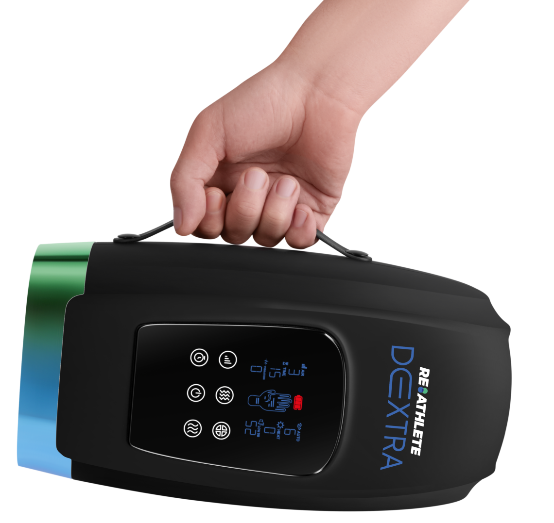 DEXTRA Cordless Hand Massager – Portable Acupressure, Heat & Vibration Therapy for Hand Pain Relief & Flexibility