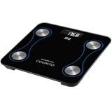 COUNTO Smart Body Scale – Digital Bluetooth Scale with Body Composition Analyzer, App Sync, Athlete & Baby Mode