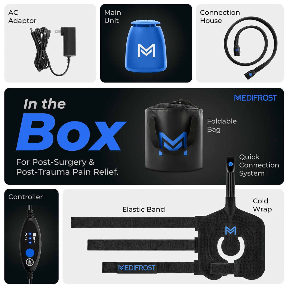 MediFrost Cold Therapy Gel Pack – Reusable Ice Pack for Swelling, Pain Relief & Injury Recovery