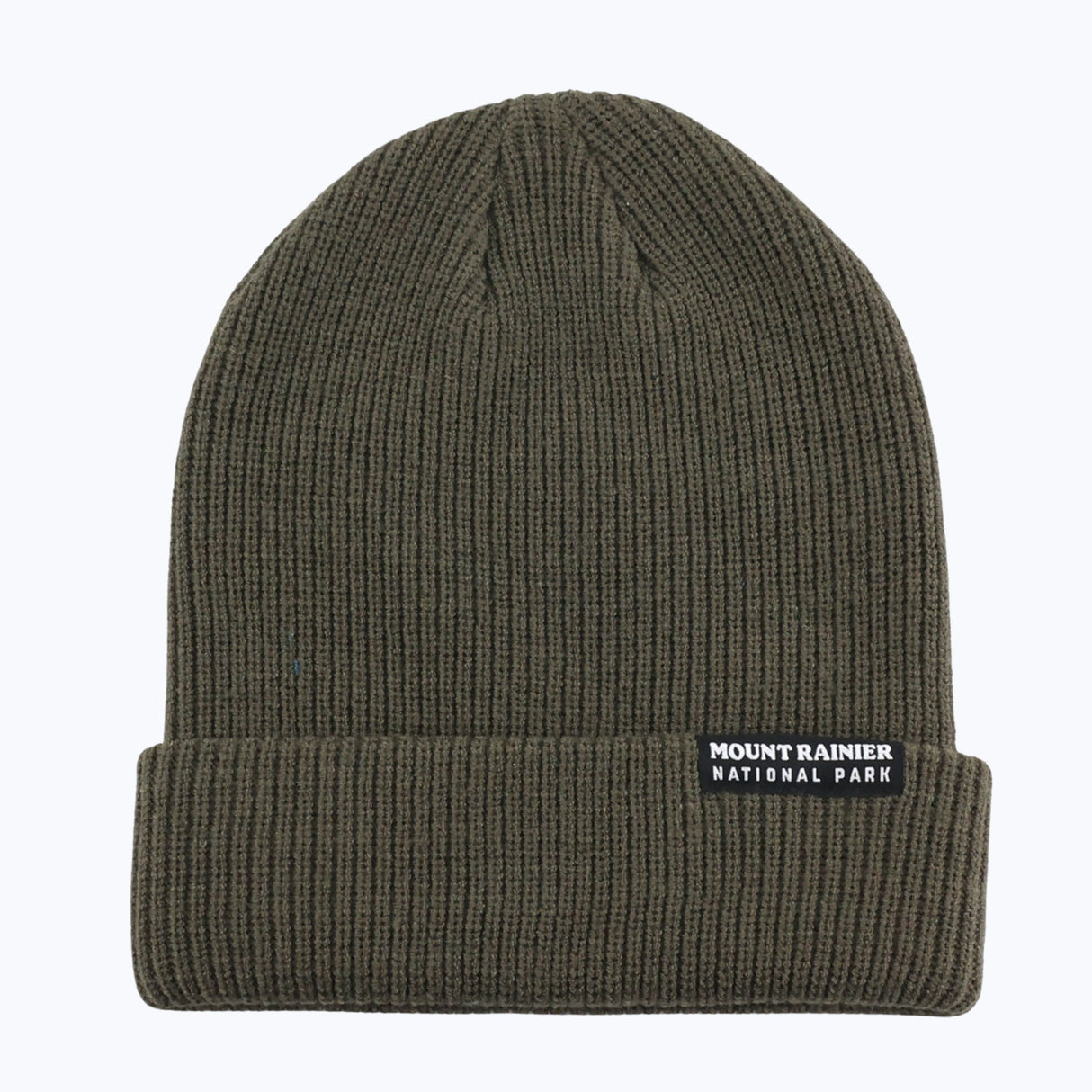 Mount Rainier National Park Recycled Beanie  - Eucalyptus