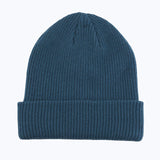 Mount Rainier National Park Recycled Beanie - Petrol Blue