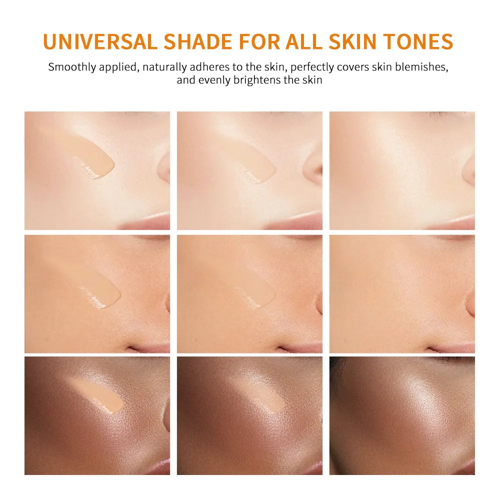 SPF40 Tinted Moisturizing VC Sunscreen Skin Protection Refreshing Makeup Sunscreen Cream UV Anti-aging Resistance Sunscreen
