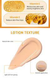 SPF40 Tinted Moisturizing VC Sunscreen Skin Protection Refreshing Makeup Sunscreen Cream UV Anti-aging Resistance Sunscreen
