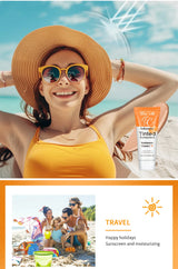 SPF40 Tinted Moisturizing VC Sunscreen Skin Protection Refreshing Makeup Sunscreen Cream UV Anti-aging Resistance Sunscreen