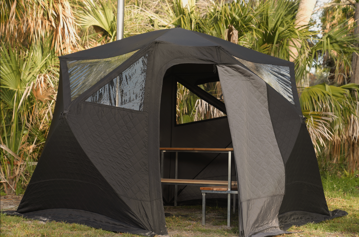 Nova 6 Sauna Tent Elite Experience Package (6-person)
