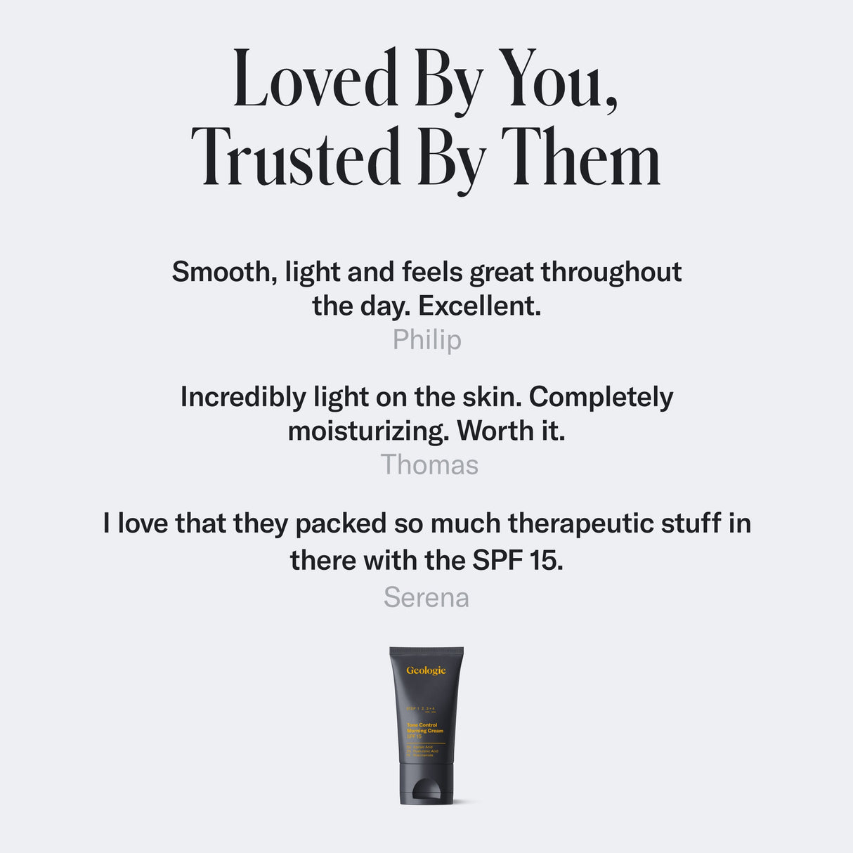 Tone Control Face Cream with SPF15