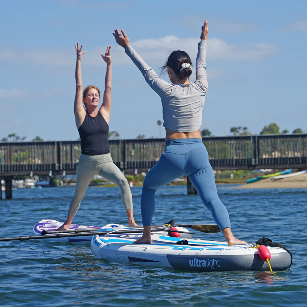 NIXY Venice G5 Yoga Paddle Board – 10'6" Inflatable Cruiser SUP for Stability & Wellness
