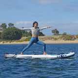 NIXY Venice G5 Yoga Paddle Board – 10'6" Inflatable Cruiser SUP for Stability & Wellness