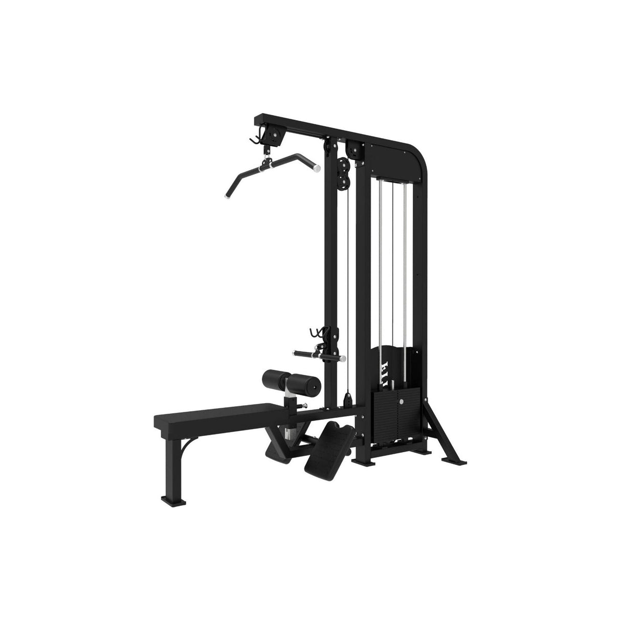 SFE Lat Pulldown & Low Row Machine Combo – Dual Function Strength Trainer with 250lb Weight Stack