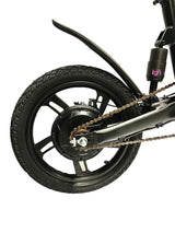 GlareWheel 16'' Folding Electric City Bike X3 Black