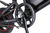 GlareWheel 12'' Foldable Electric Bike Urban Fashion X5 White