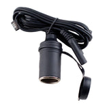 Battery Tender® Female Cigarette Adapter Accessory Cable – 12V Quick Disconnect with 5-Foot Extension