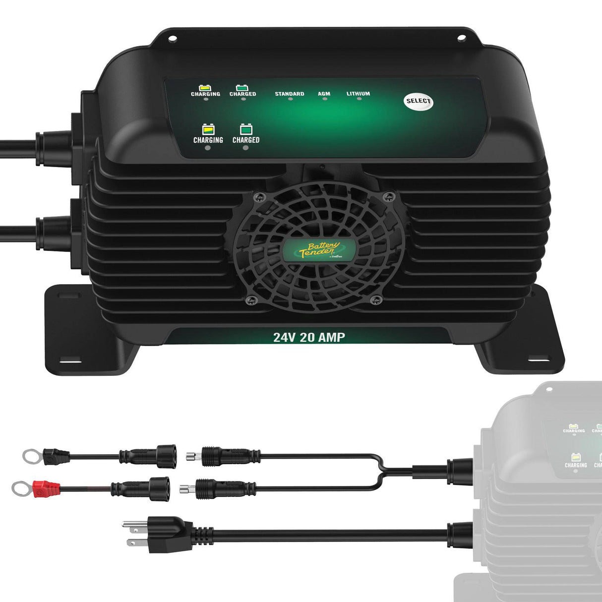 PowerPlus 24V 20 AMP On-Board Battery Charger and Maintainer