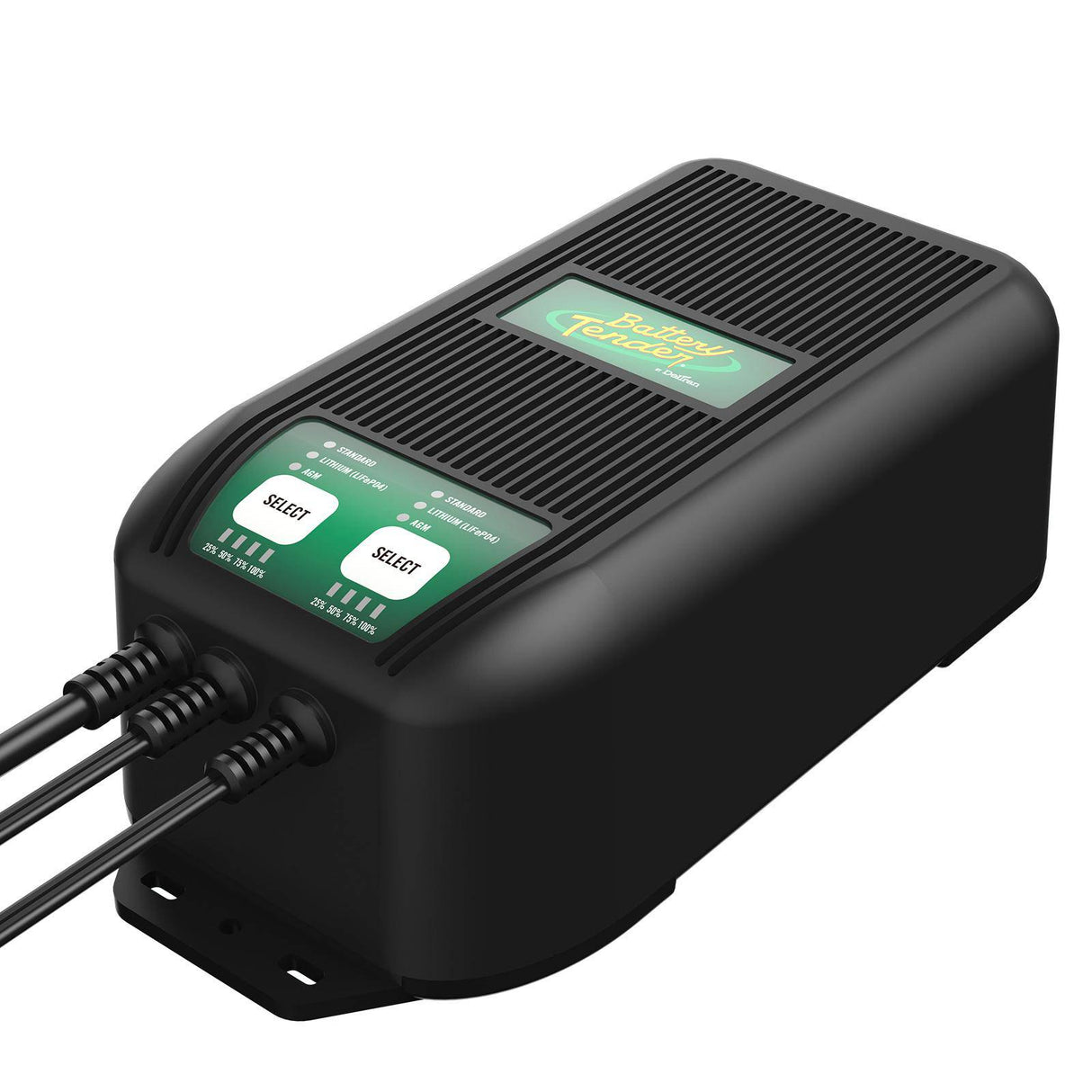 WaveCharge Pro 2-Bank 12V 20 AMP Marine Battery Charger – On-Board Dual Bank Smart Charger