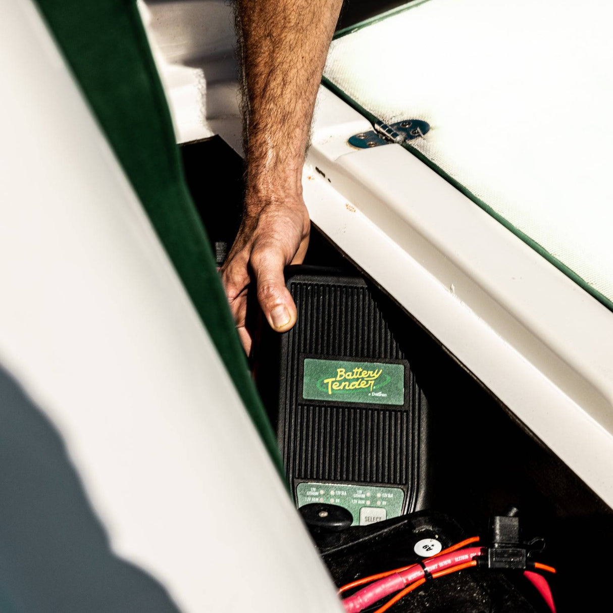 WaveCharge Pro 2-Bank 12V 20 AMP Marine Battery Charger – On-Board Dual Bank Smart Charger