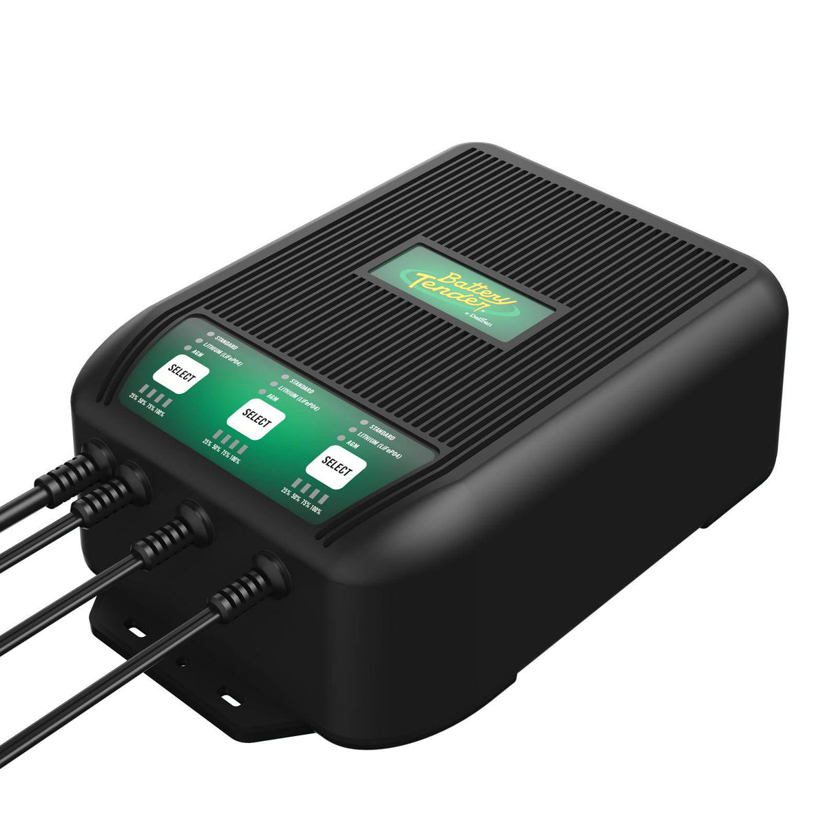 WaveCharge Pro 3-Bank 12V 30 AMP Marine Battery Charger – On-Board Smart Charging System