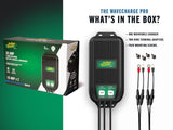 WaveCharge Pro 3-Bank 12V 30 AMP Marine Battery Charger – On-Board Smart Charging System