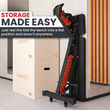 Synergee Adjustable Wing Back Bench