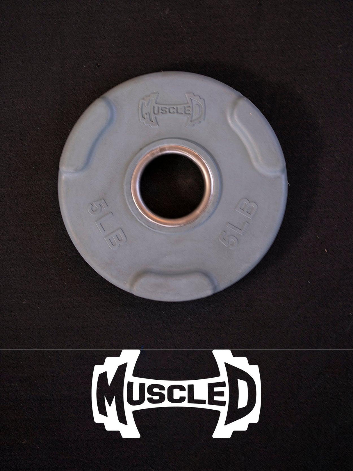 RUBBER COATED COLORED OLYMPIC PLATES: Rubber Plates, per Pair - Muscle D Fitness - Weights Pairs
