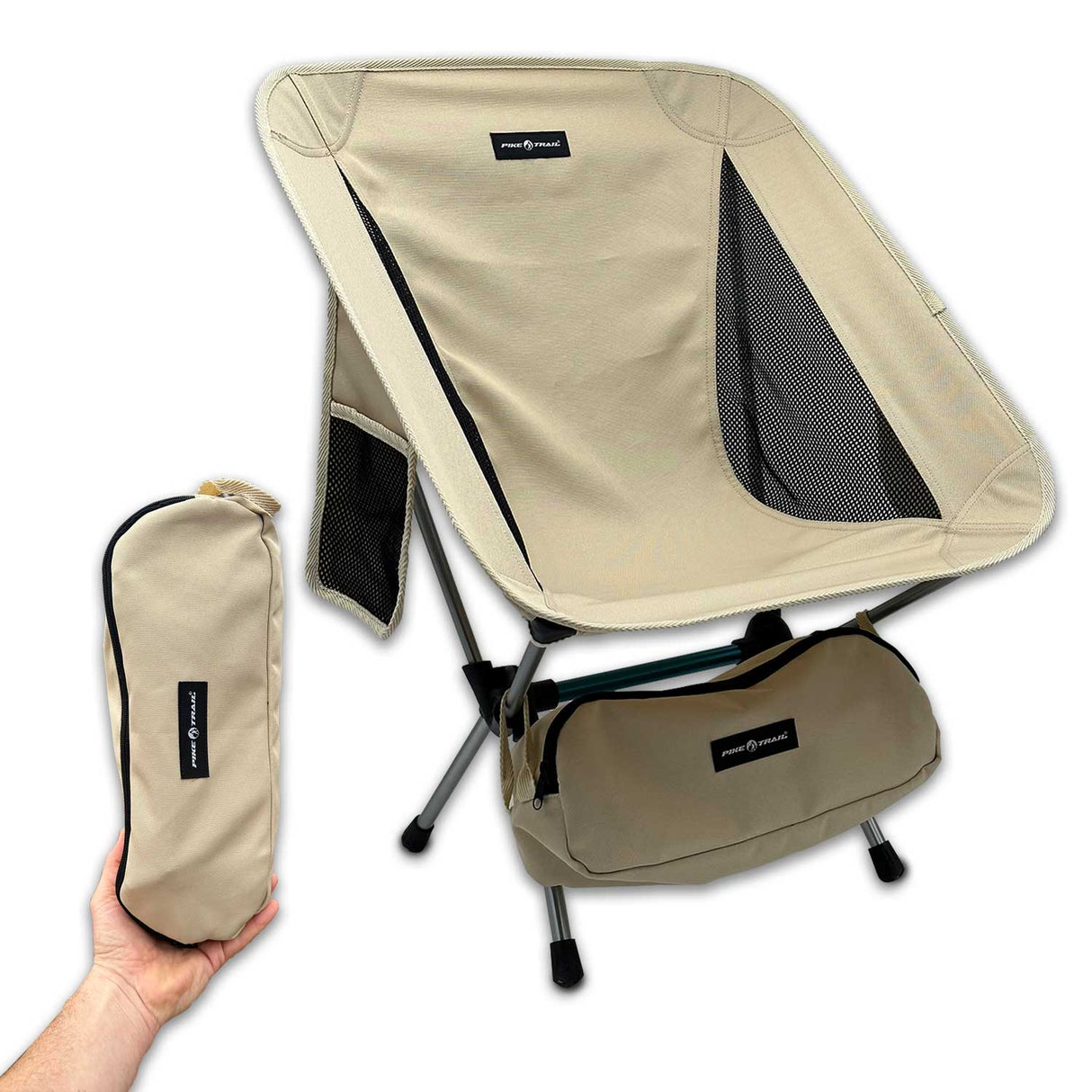 Pike Trail Ultralight Compact Outdoor Camping Tailgate Festival Beach Chair