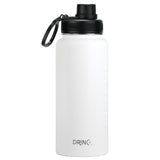 DRINCO® 32oz Stainless Steel Water Bottle  - Artic White
