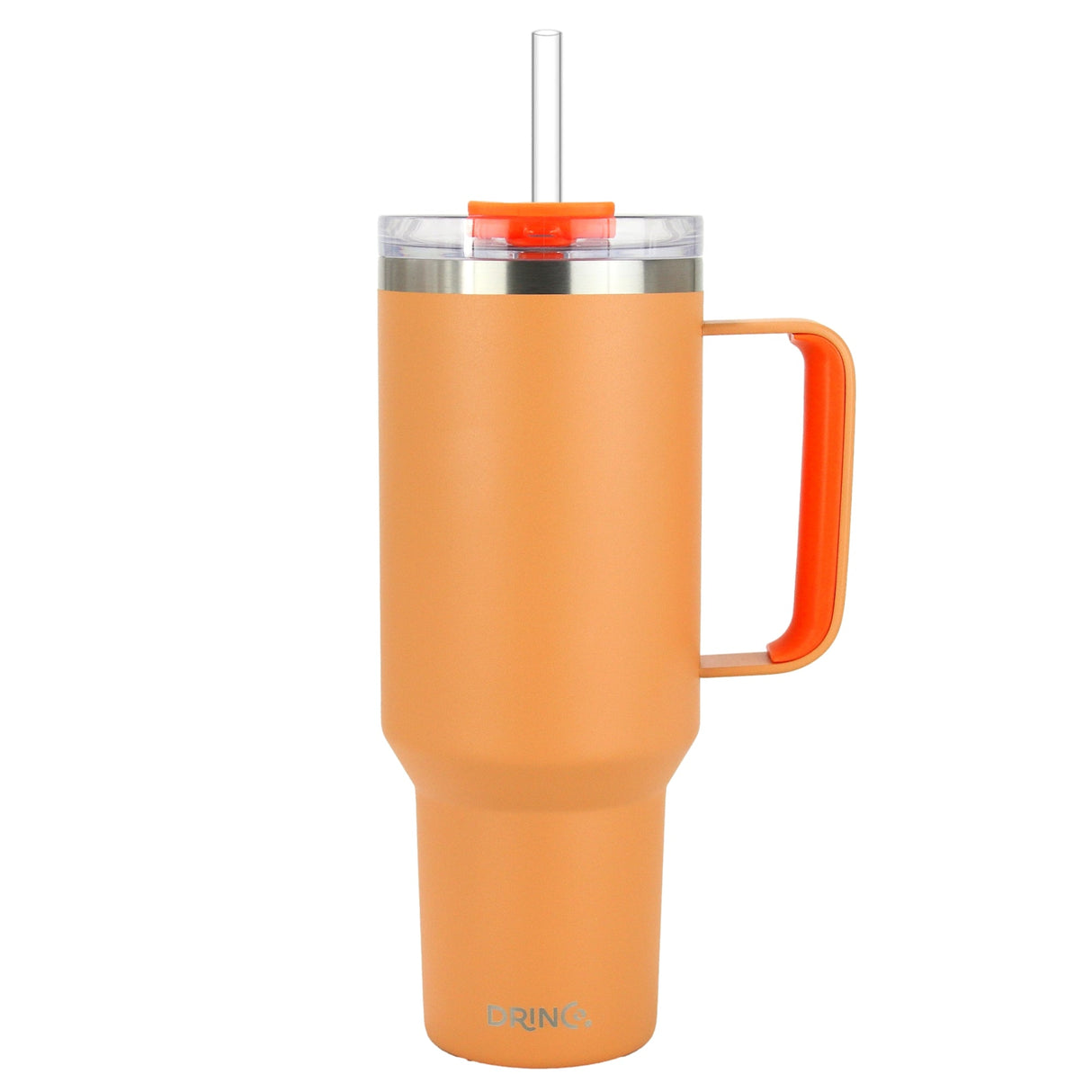 Drinco 40oz Tumbler with Handle (Cantaloupe)