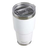 DRINCO® 30oz Insulated Tumbler Spill Proof Lid (White)-USA Flag