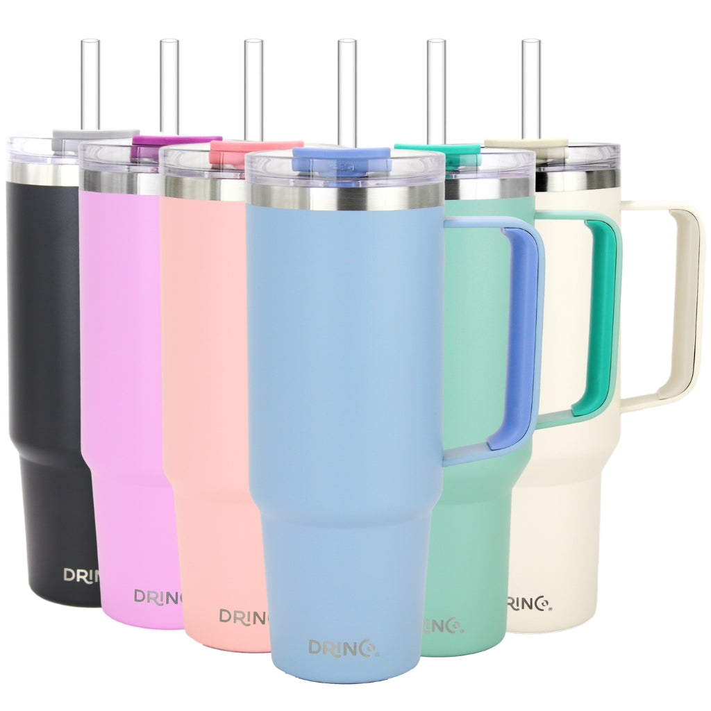 Drinco 40oz Tumbler with Handle (Sky Blue)