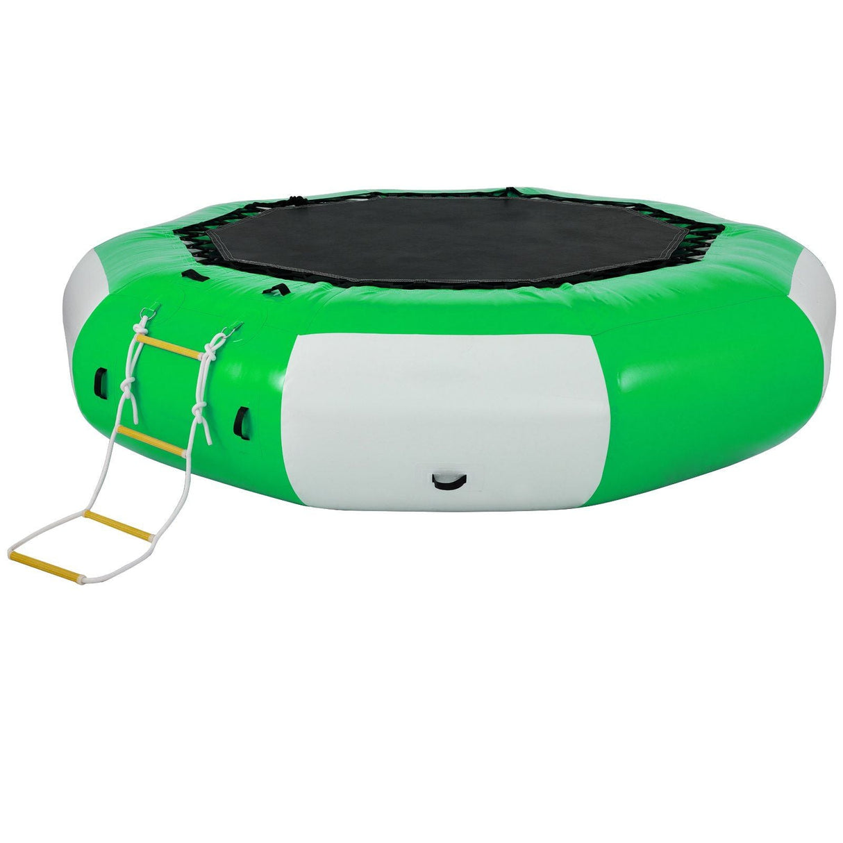 10FT Inflatable Water Trampoline with Ladder – Round Water Bouncer