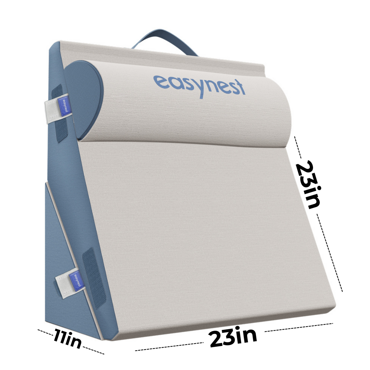EASYNEST 10-in-1 Bed Wedge Pillow Set – Adjustable Back Support, Acid Reflux Relief, Leg Elevation & Post-Surgery Comfort