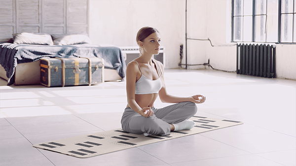 Galatea Trekk Travel Extra Thick Yoga Mat