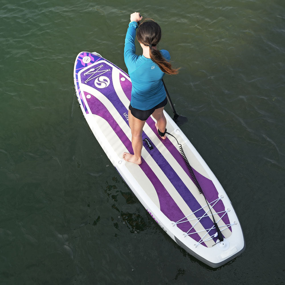 NIXY Huntington G5 Compact Paddle Board – 9'6" Lightweight Inflatable SUP for Travel & Adventure