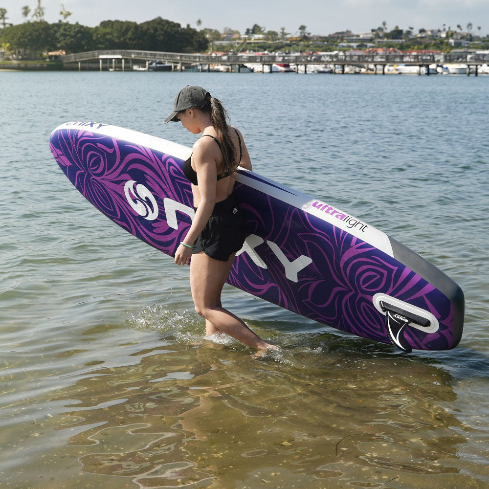 NIXY Huntington G5 Compact Paddle Board – 9'6" Lightweight Inflatable SUP for Travel & Adventure