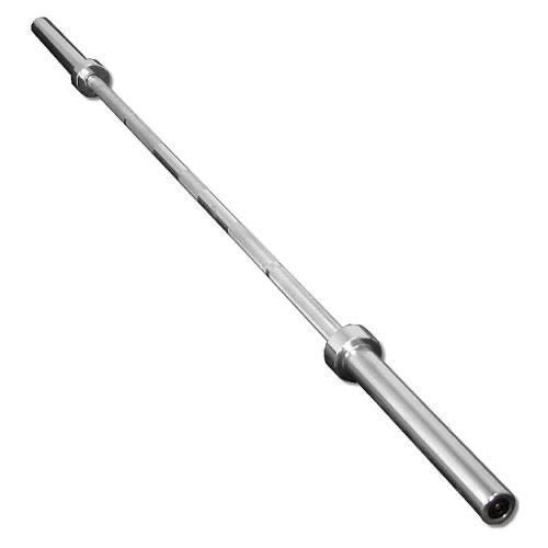 SFE 4 Ft Olympic Barbell – 48" Compact 25LB Bar for Home Gym & Strength Training, 300LB Capacity (Chrome or Black)