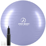 Pregnancy Ball for Maternity, Labor and Birth.  Includes Pregnancy Guide.  (Lilac)
