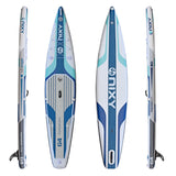 NIXY Manhattan G4 Touring Paddle Board – 12'6" Performance Inflatable SUP for Speed & Distance
