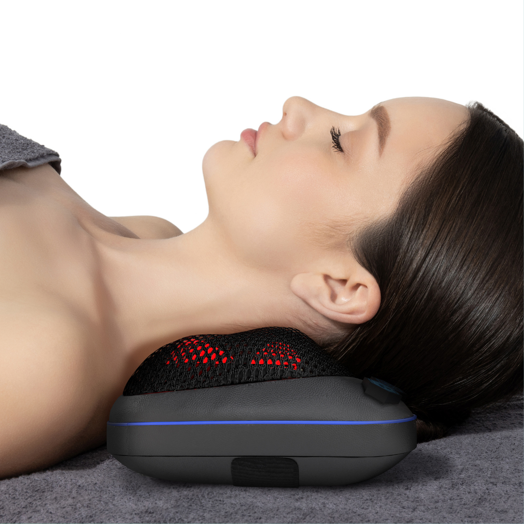 MILLOW Massage & Heat Therapy Pillow – Full-Body Electric Massager for Pain Relief, Stress Reduction & Circulation Boost